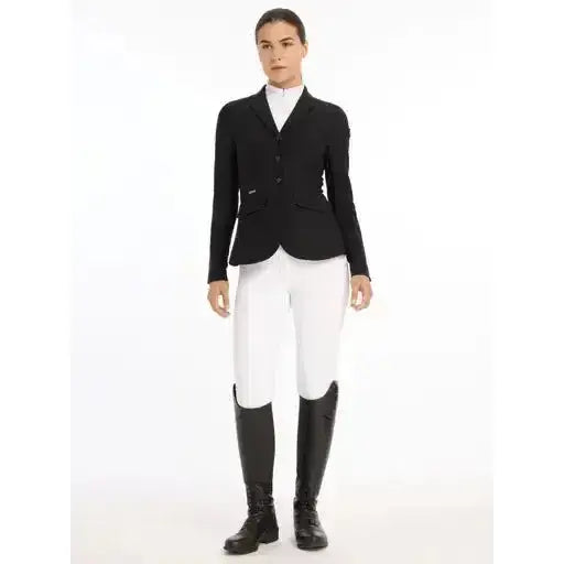 Lemieux Dynamiqué Show Jacket Black-Show Jackets-Lemieux-UK 6-Black-Horsey Shopping