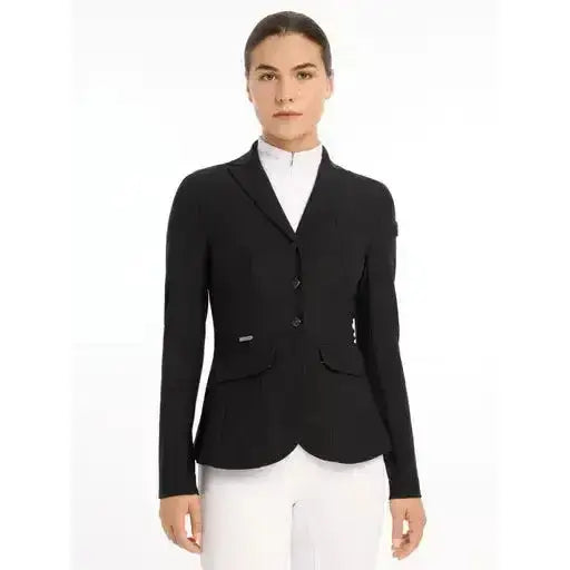 Lemieux Dynamiqué Show Jacket Black-Show Jackets-Lemieux-UK 6-Black-Horsey Shopping