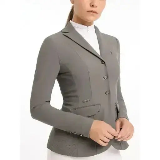 Lemieux Dynamiqué Show Jacket Graphite-Show Jackets-Lemieux-UK 6-Graphite-Horsey Shopping