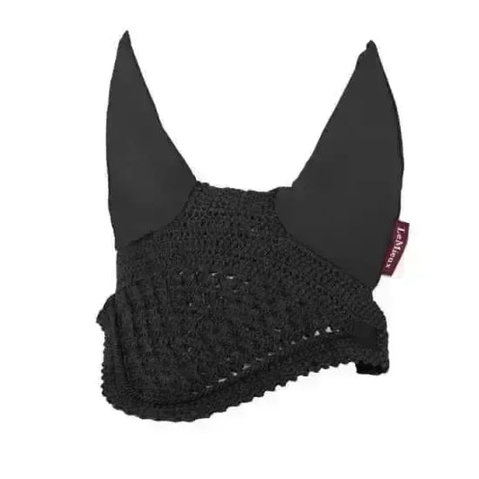 Lemieux Ear Bonnets Vogue Fly Hood Black-Horse Ear Bonnets-Lemieux-Black-Medium-Horsey Shopping