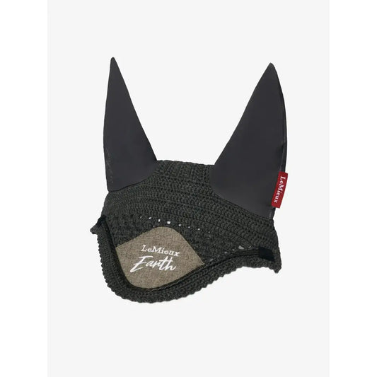 Lemieux Earth Fly Hood Moss-Horse Ear Bonnets-Lemieux-Medium-Moss-Horsey Shopping