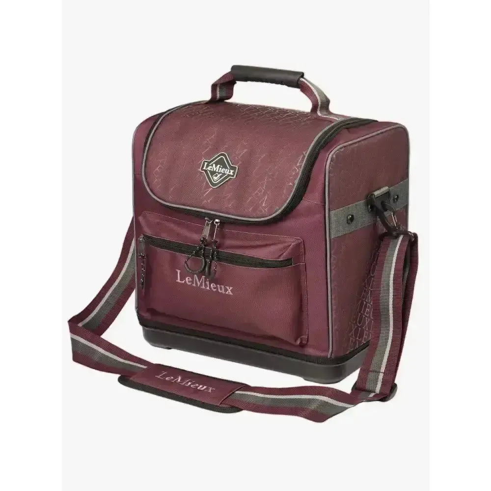 Lemieux Elite Pro Grooming Bag Burgundy-Grooming Bags-Lemieux-Horsey Shopping
