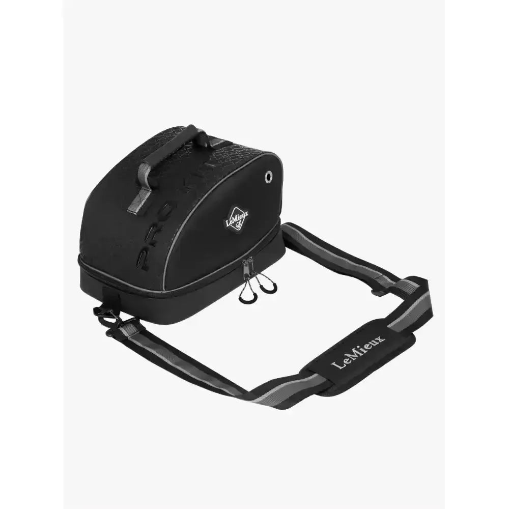 Lemieux Elite Pro Riding Hat Bag Black-Riding Hat Bags-Lemieux-Horsey Shopping