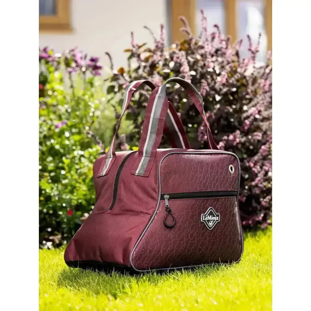 Lemieux Elite Pro Short Boot Bag Burgundy-Boot Bags-Lemieux-Horsey Shopping