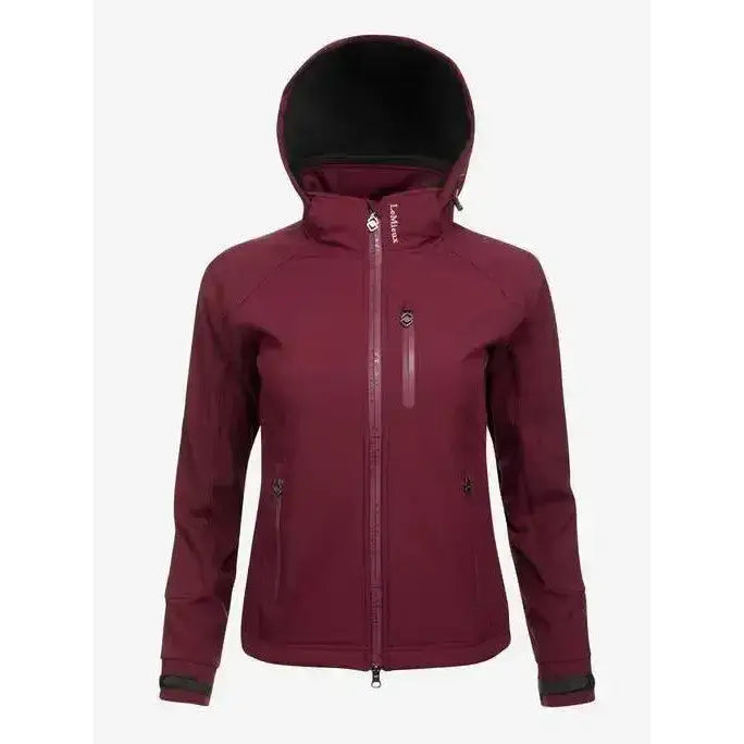Lemieux Elite Soft Shell Jacket Burgundy-Outdoor Coats & Jackets-Lemieux-UK 6-Burgundy-Horsey Shopping