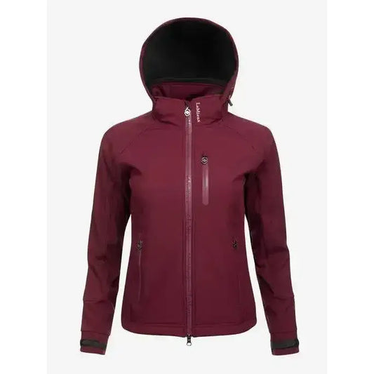 Lemieux Elite Soft Shell Jacket Burgundy-Outdoor Coats & Jackets-Lemieux-UK 6-Burgundy-Horsey Shopping