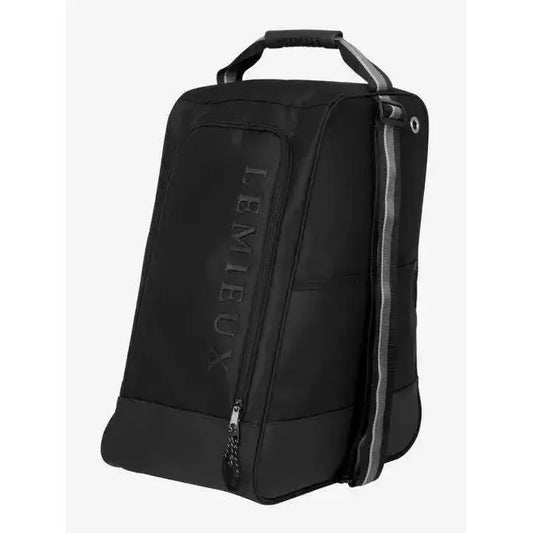 Lemieux Elite Wellington Boot Bag Black-Boot Bags-Lemieux-One Size-Black-Horsey Shopping