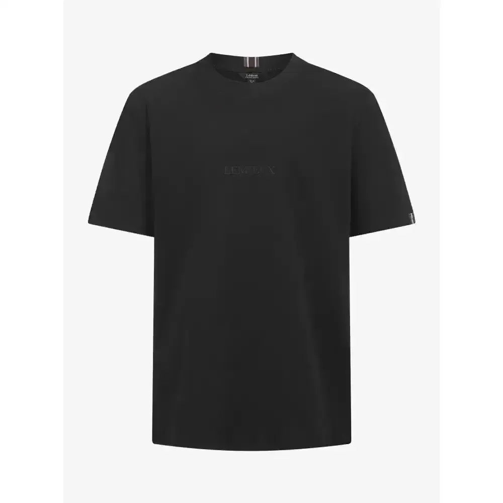 Lemieux Elite Young Mens T-Shirt Black-T Shirts-Lemieux-Black-9-10 Years-Horsey Shopping