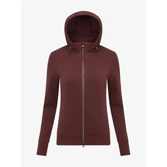Lemieux Elite Zip Through Hoodie Burgundy-Hoodies-Lemieux-Large-Horsey Shopping