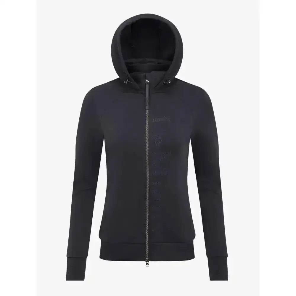 Lemieux Elite Zip Through Hoodie Navy-Hoodies-Lemieux-X Small-Horsey Shopping