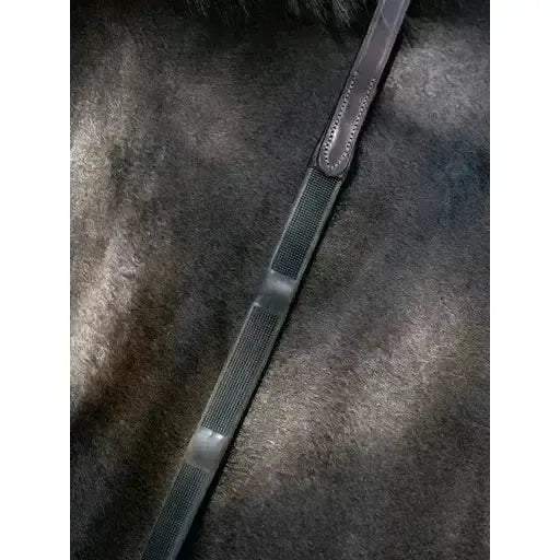 Lemieux Ergo Grip Rubber Reins Brown-Rein Stops-Lemieux-Brown-Pony-Horsey Shopping