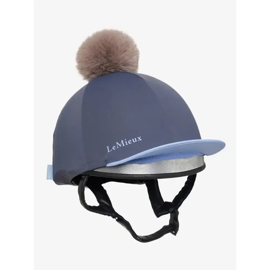 Lemieux Esme Hat Silk Dusk Blue-Hat Silks-Lemieux-One Size-Horsey Shopping