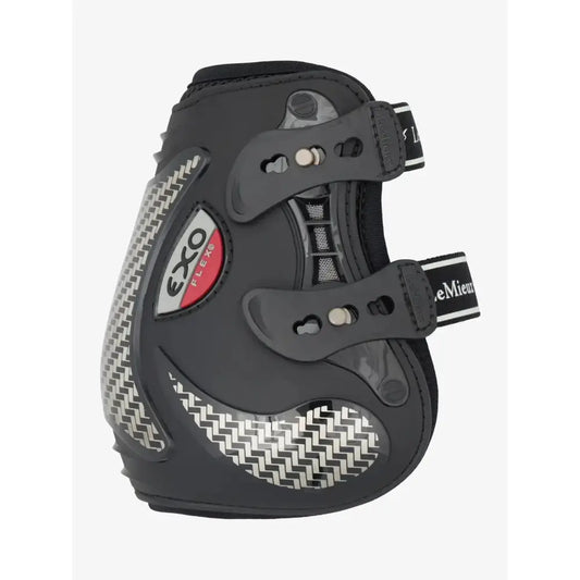 Lemieux Exo-Flex® Ankle Boot Black/Silver-Fetlock Boots-Lemieux-Medium-Black/Silver-Horsey Shopping