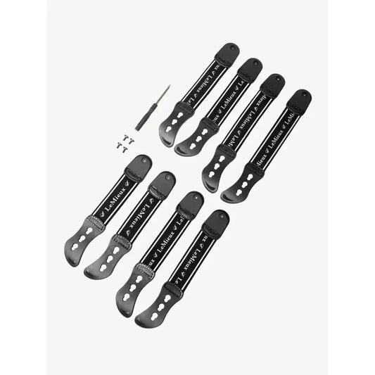 Lemieux Exo-Flex® Ankle Spare Strap Set Black-Fetlock Boots-Lemieux-Medium-Black-Horsey Shopping