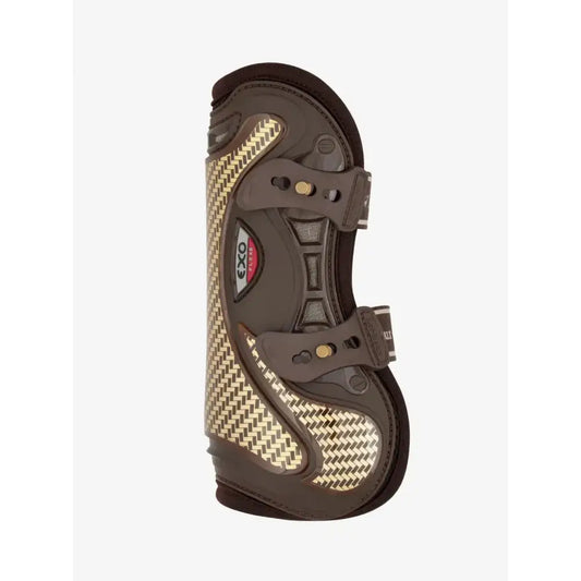 Lemieux Exo-Flex® Tendon Boot Brown/Gold-Tendon Boots-Lemieux-Medium-Brown/Gold-Horsey Shopping