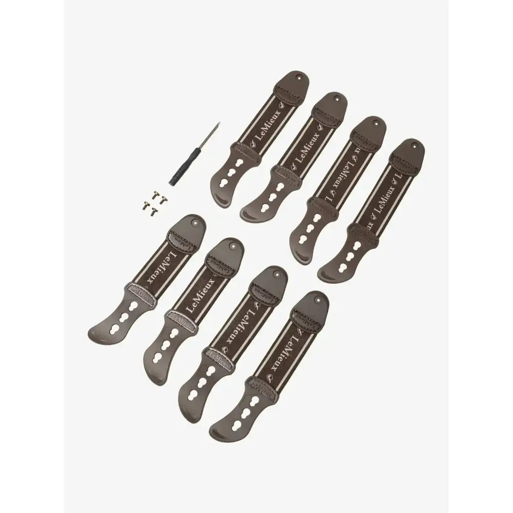 Lemieux Exo-Flex® Tendon Spare Strap Set Brown-Tendon Boots-Lemieux-Medium-Brown-Horsey Shopping