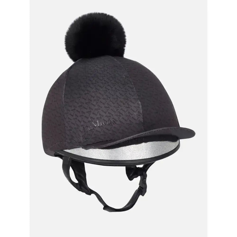 Lemieux Faith Hat Silk Cinder-Hat Silks-Lemieux-Cinder-Horsey Shopping