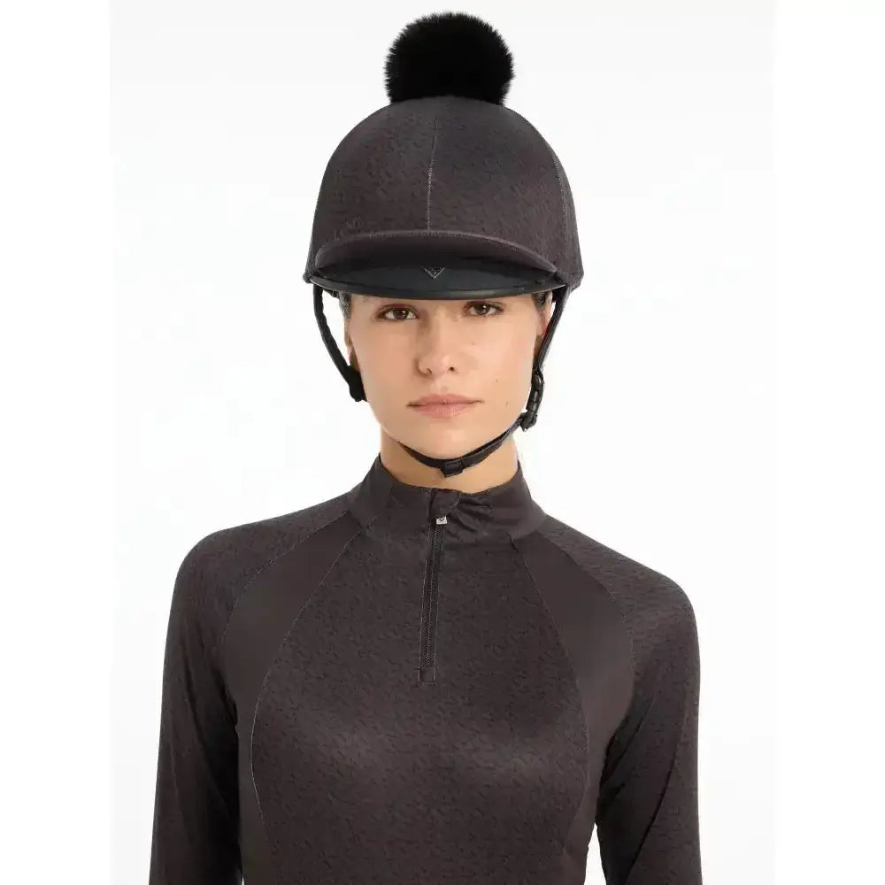 Lemieux Faith Hat Silk Cinder-Hat Silks-Lemieux-Cinder-Horsey Shopping