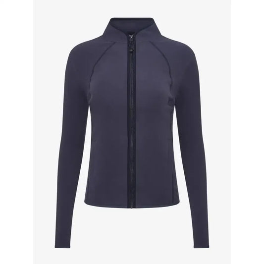 Lemieux Faye Fleece Zip Through Dusk Blue-Fleece Tops-Lemieux-Dusk Blue-UK 6-Horsey Shopping