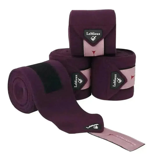 Lemieux Fig Classic Polo Bandages Set of 4-Leg Bandages-Lemieux-Full-Horsey Shopping