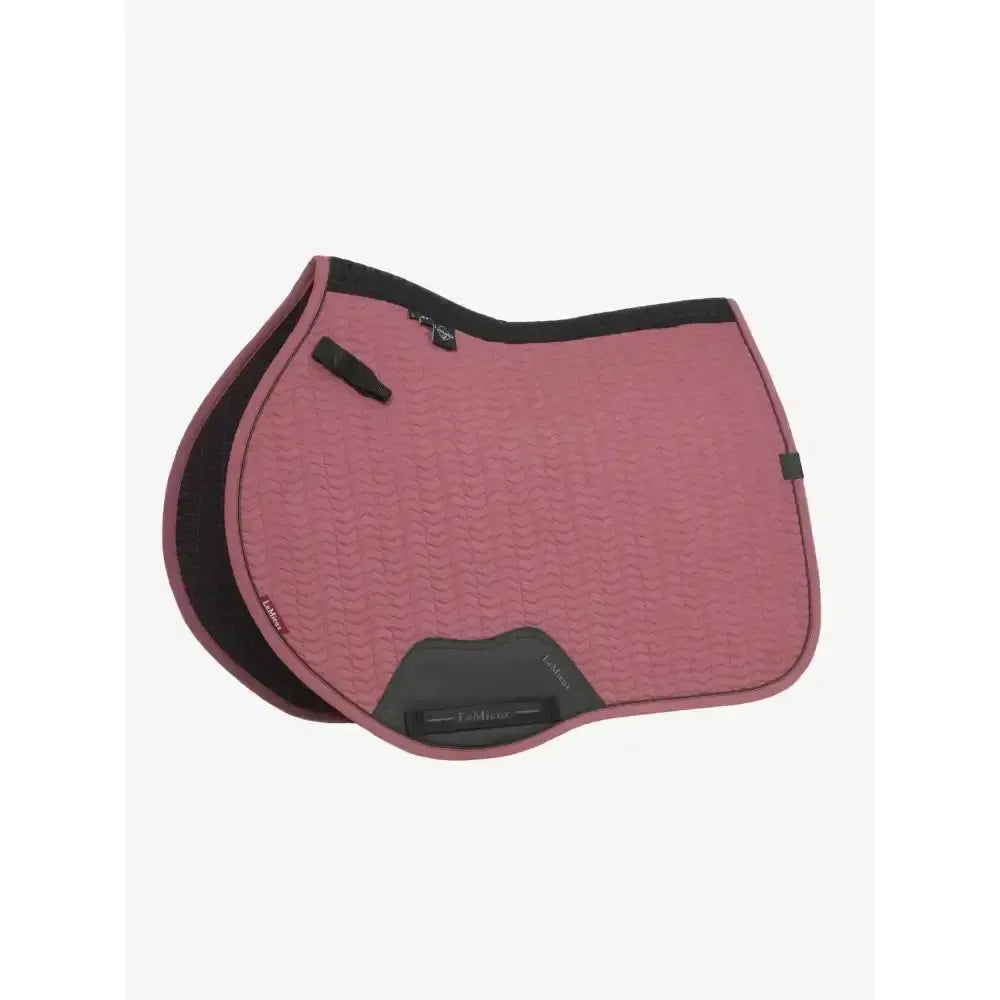 Lemieux Finesse Eurojump Square Rosewood-Saddle Pads-Lemieux-Rosewood-Small/Medium-Horsey Shopping