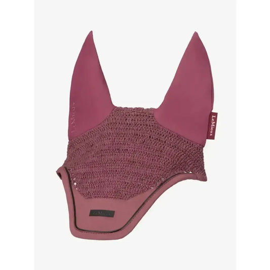Lemieux Finesse Fly Hood Rosewood-Horse Ear Bonnets-Lemieux-Rosewood-Medium-Horsey Shopping