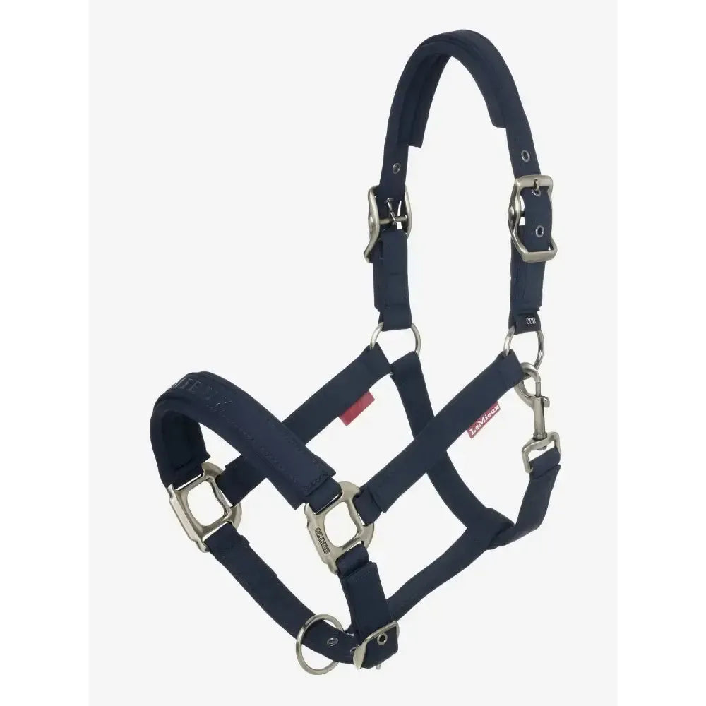Lemieux Finesse Headcollar Navy-Headcollars-Lemieux-Navy-Pony-Horsey Shopping