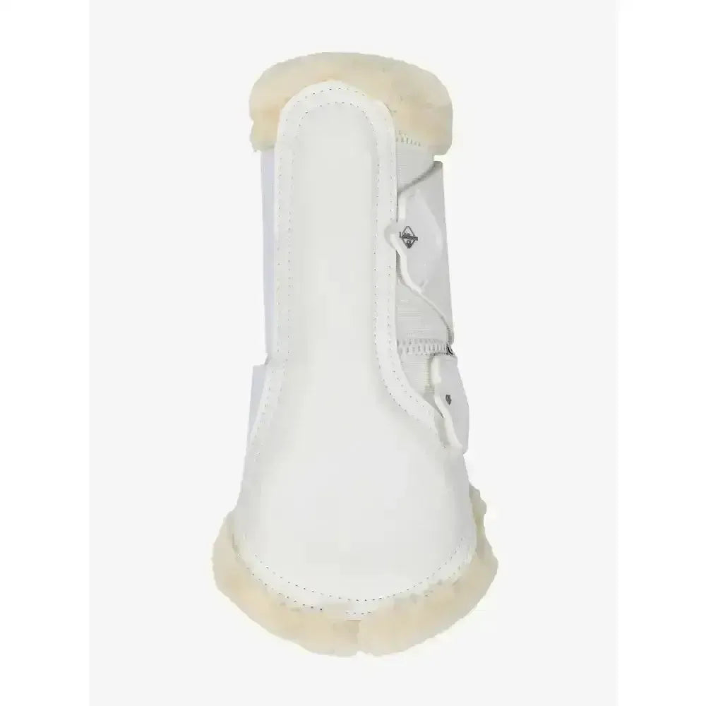 Lemieux Fleece Edged Mesh Brushing Boot White-Brushing Boots-Lemieux-White / Natural-Medium-Horsey Shopping