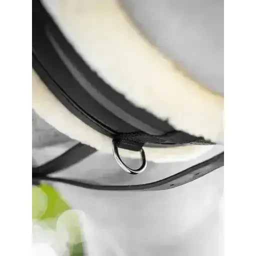 Lemieux Fleece Lined Anatomic Girth Black/Natural-Girths-Lemieux-115cm-Black/Natural-Horsey Shopping