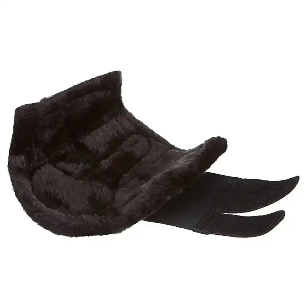 Lemieux Fleece Lined Brushing Boots Black-Brushing Boots-Lemieux-Large-Horsey Shopping