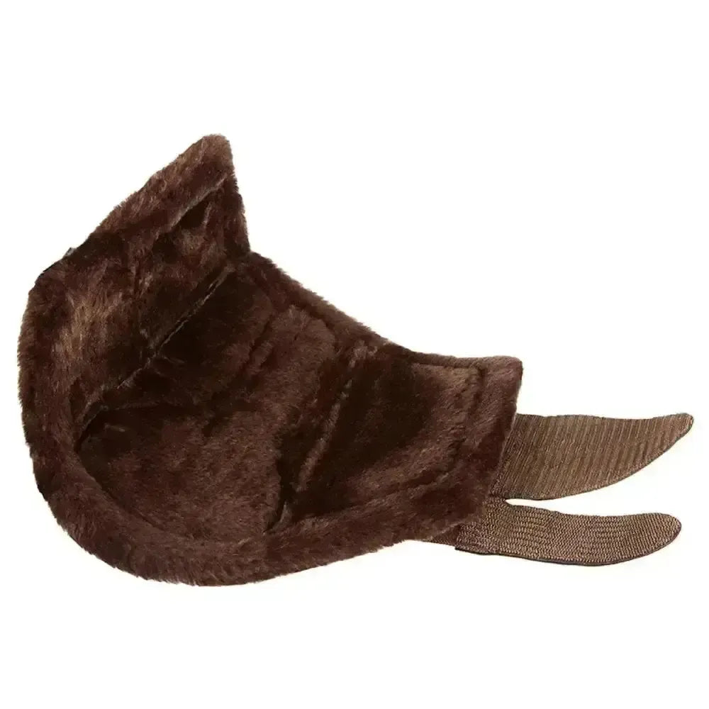 Lemieux Fleece Lined Brushing Boots Brown-Brushing Boots-Lemieux-Medium-Horsey Shopping