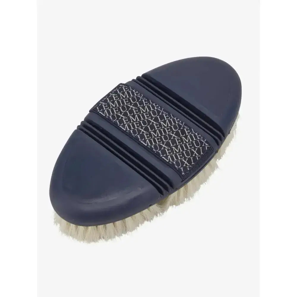 Lemieux Flexi Goat Hair Body Brush Navy-Body Brushes-Lemieux-Horsey Shopping
