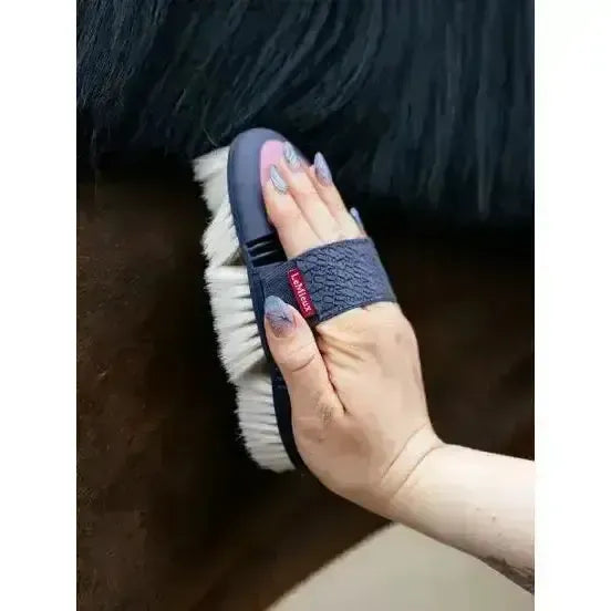 Lemieux Flexi Goat Hair Body Brush Peony-Body Brushes-Lemieux-Peony-Horsey Shopping