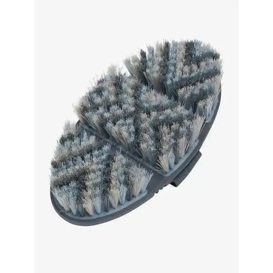 Lemieux Flexi Horse Hair Body Brush Petrol-Body Brushes-Lemieux-Petrol-Horsey Shopping