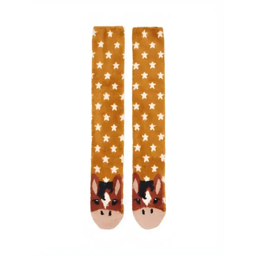 Lemieux Fluffy Character Socks Chancer-Riding Socks-Lemieux-Junior-Fluffy Chancer Socks-Horsey Shopping