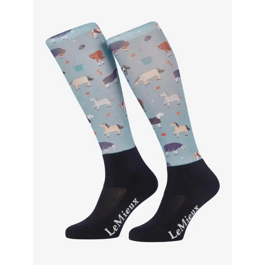 Lemieux Footsie Socks Mini Pony-Riding Socks-Lemieux-Adult-Horsey Shopping