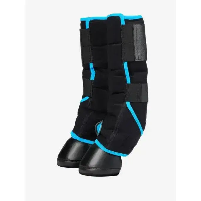 Lemieux Freeze Flow Ice Boot Front Black-Therapy Boots-Lemieux-One Size-Black-Horsey Shopping