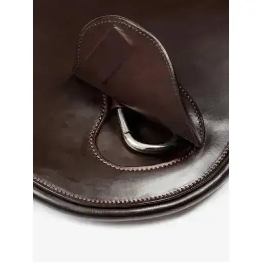 Lemieux Gel-Tek Anatomic Short Stud Girth with Magnet Brown-Stud Girths-Lemieux-45cm-Brown-Horsey Shopping
