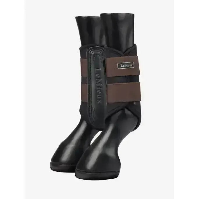 Lemieux Grafter Brushing Boot Brown-Brushing Boots-Lemieux-Small-Brown-Horsey Shopping