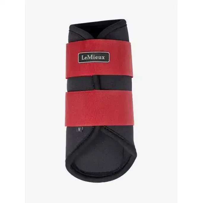 Lemieux Grafter Brushing Boot Chilli-Brushing Boots-Lemieux-Small-Chilli-Horsey Shopping