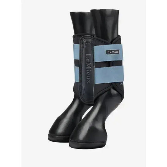Lemieux Grafter Brushing Boot Ice Blue-Brushing Boots-Lemieux-Small-Ice Blue-Horsey Shopping