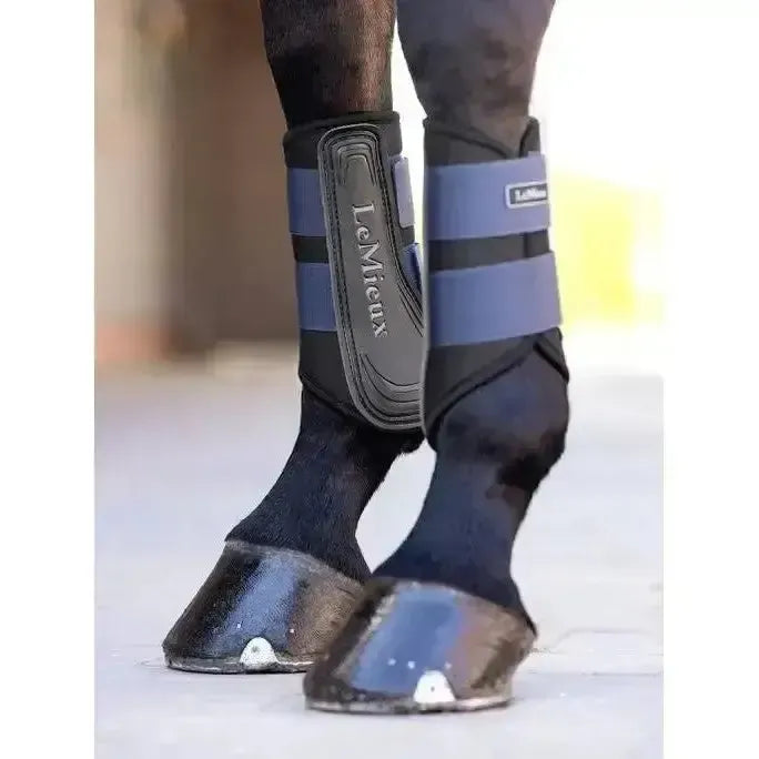 Lemieux Grafter Brushing Boot Navy-Brushing Boots-Lemieux-Small-Navy-Horsey Shopping