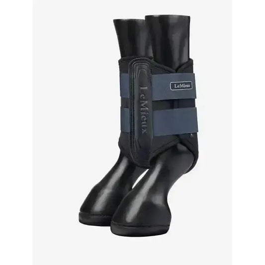 Lemieux Grafter Brushing Boot Navy-Brushing Boots-Lemieux-Small-Navy-Horsey Shopping