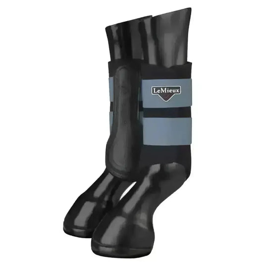 Lemieux Grafter Brushing Boots Ice Blue-Brushing Boots-Lemieux-Iceblue-X Large-Horsey Shopping