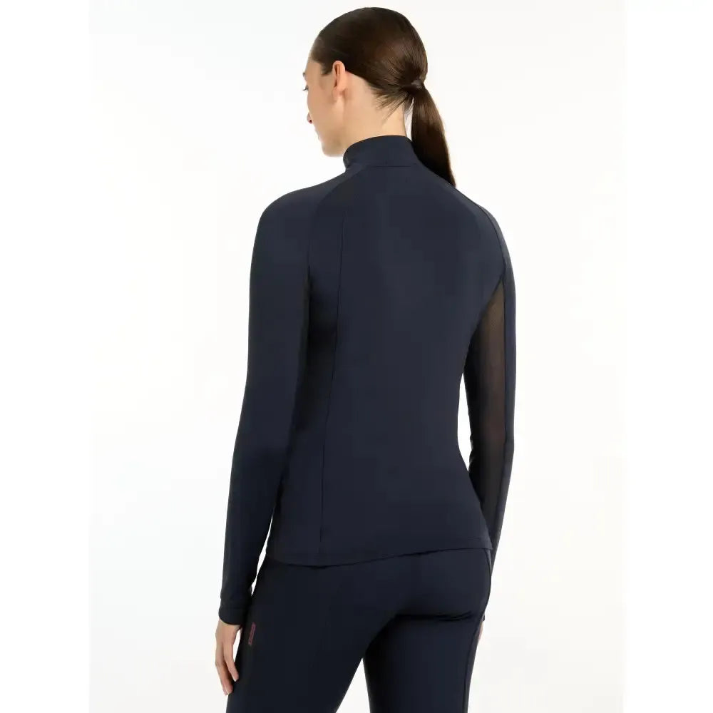 Lemieux Halle Lightweight Base Layer Navy-Base Layers-Lemieux-Navy-UK 8-Horsey Shopping
