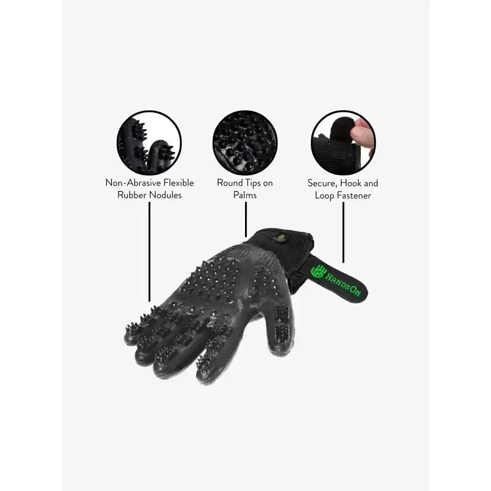 Lemieux Hands On De Shedding Grooming Gloves-Grooming Gloves-Lemieux-X-Small-Horsey Shopping
