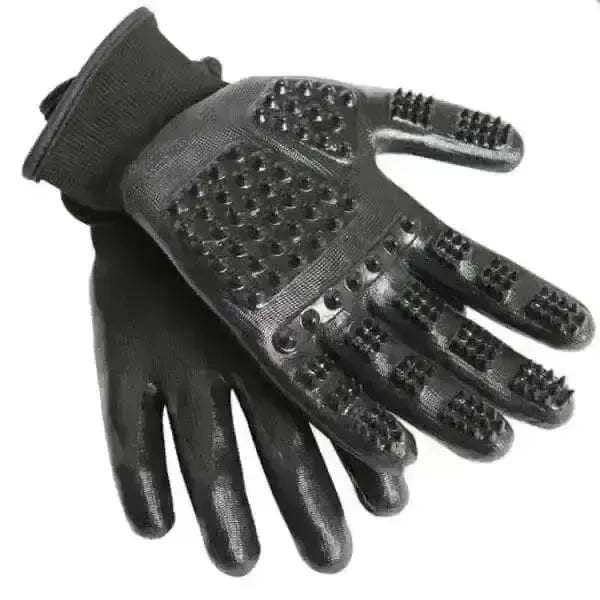 Lemieux Hands On De Shedding Grooming Gloves-Grooming Gloves-Lemieux-X-Small-Horsey Shopping