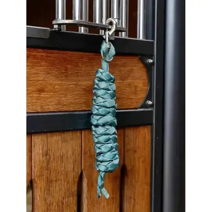 Lemieux Harlequin Leadrope Aqua-Lead Ropes-Lemieux-Aqua-One Size-Horsey Shopping