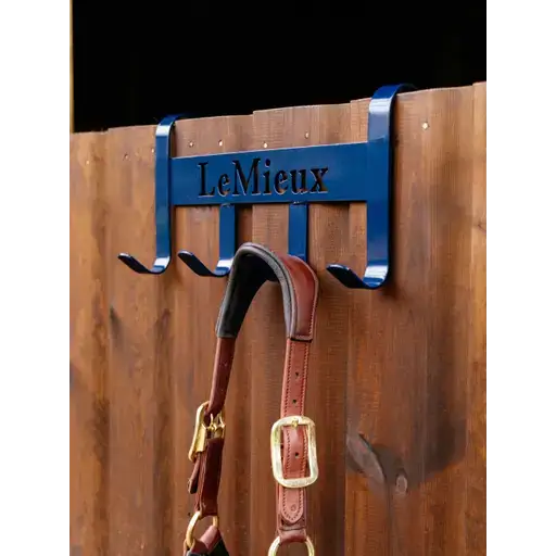 Lemieux Headcollar Hanger Navy-Bridle Hooks-Lemieux-Navy-One Size-Horsey Shopping