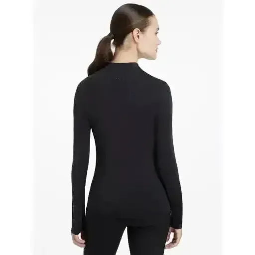 Lemieux Heyden Lightweight Base Layer Black-Base Layers-Lemieux-Black-UK 6-Horsey Shopping